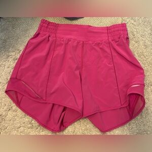 Lululemon speed up 4” high rise short